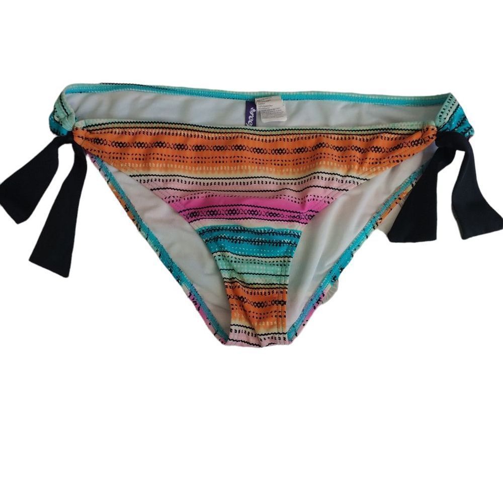 Reef Large Multi Color Adjustable Waist Bikini Bottom.